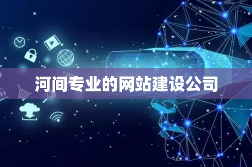 河间专业的网站建设公司