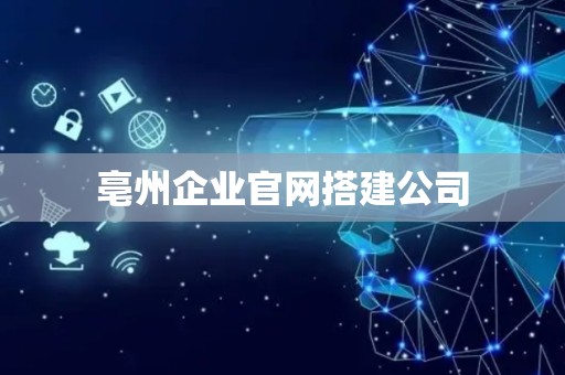 亳州企业官网搭建公司