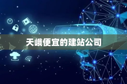 天峨便宜的建站公司