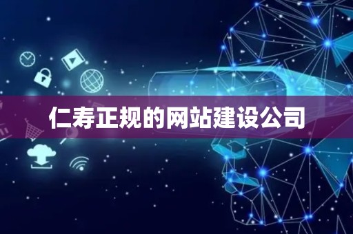 仁寿正规的网站建设公司