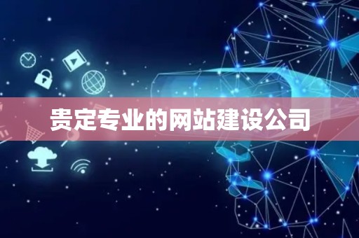 贵定专业的网站建设公司