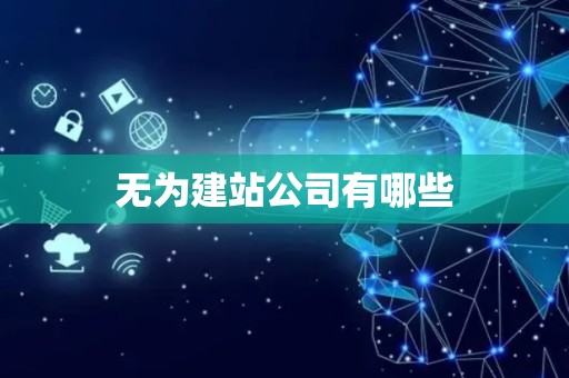 无为建站公司有哪些